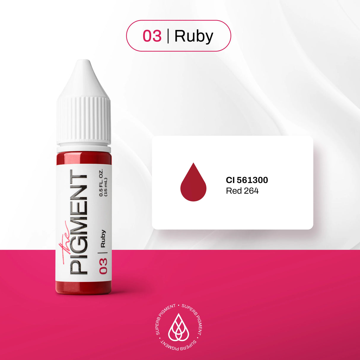 The Pigment 03 Ruby Пигмент (15ml)