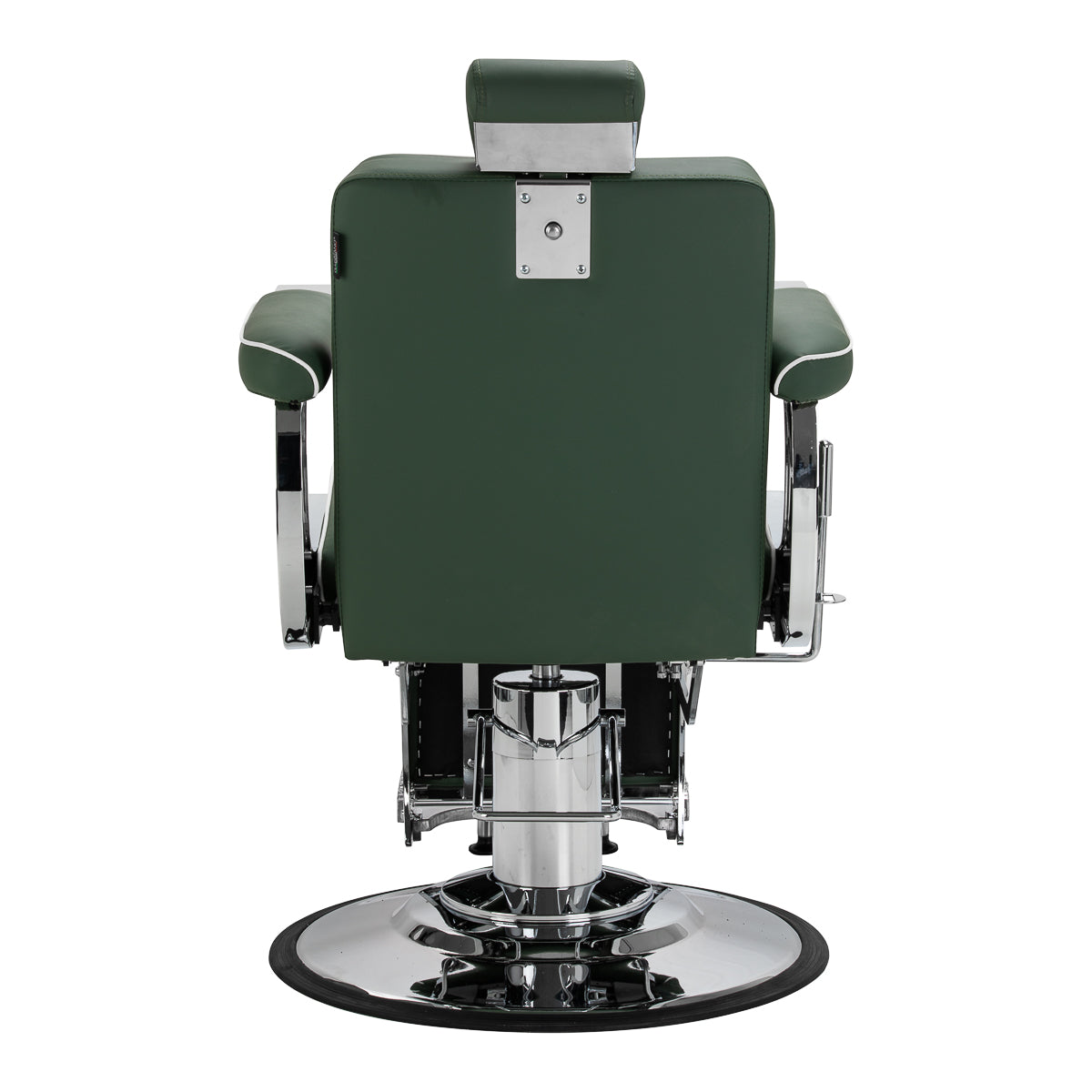 Gabbiano Visionerio barber chair green chrome frame - BVShop