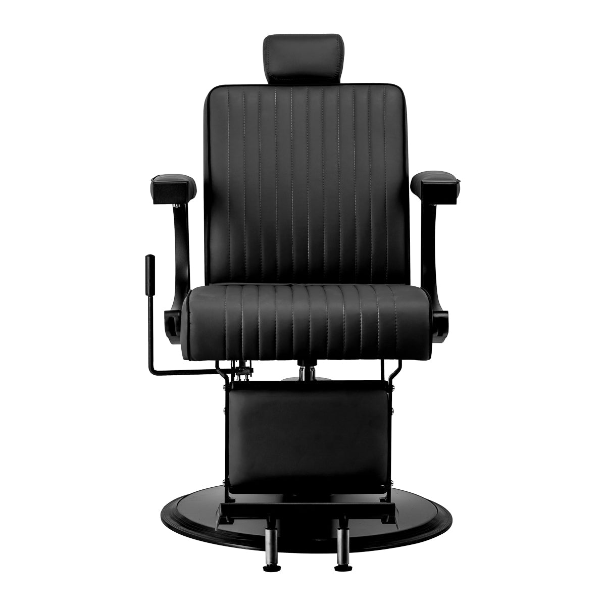 Gabbiano Visionerio barber chair black with black frame - BVShop