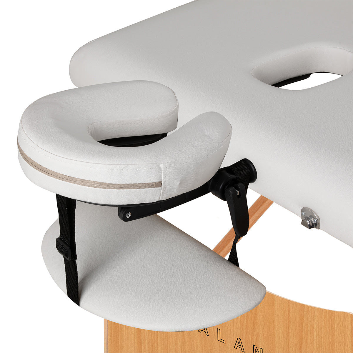 BALANCE wooden folding massage table 3 segment 190x70 white - BVShop
