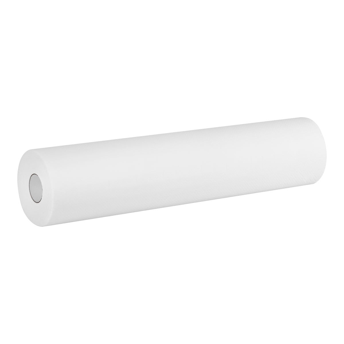 Disposable paper sheet with plastic coating, 50 x 40 m, white - BVShop