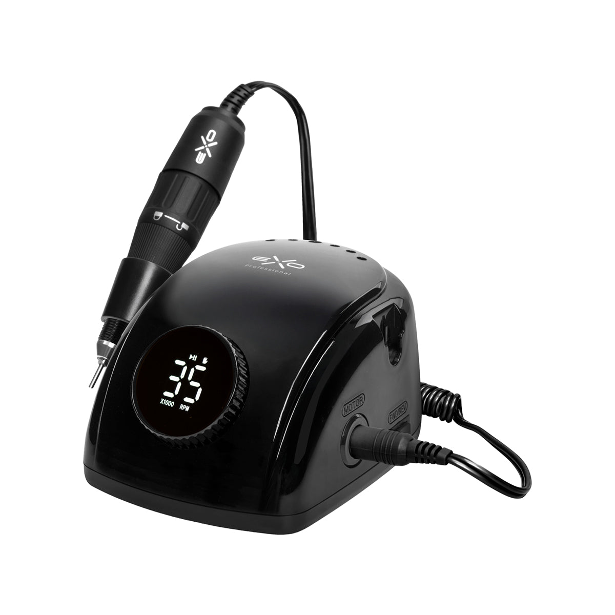 EXO Futura Фрезер Для Ногтей 65Вт – Чёрный · Общий вид