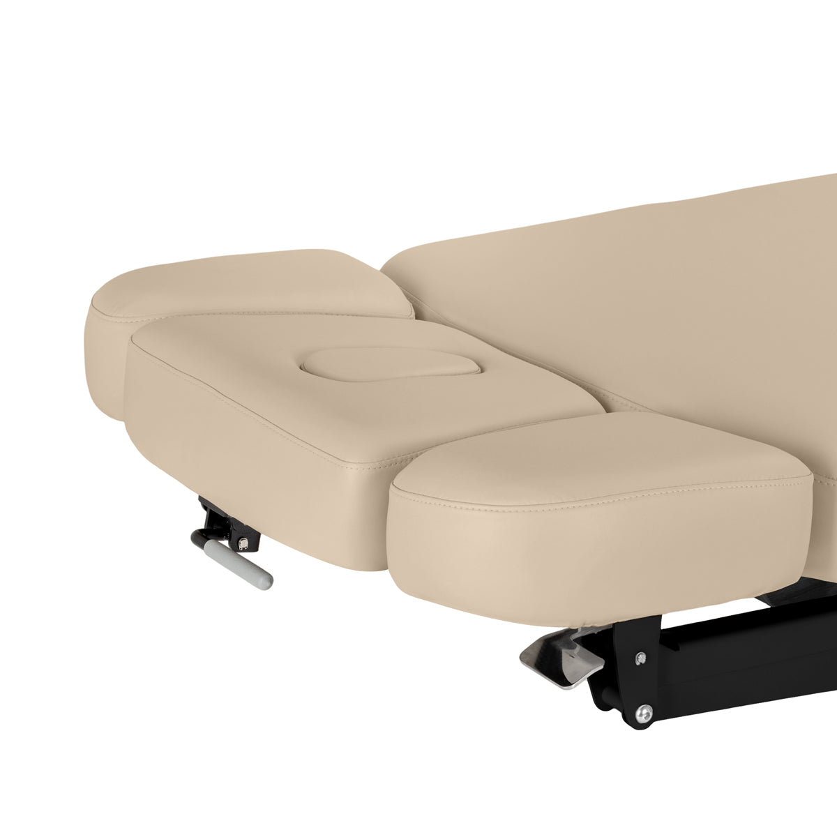Электрическая SPA-Кушетка Sillon Relax – Цвет Бежевый, Основание Чёрное · Боковые части подголовника