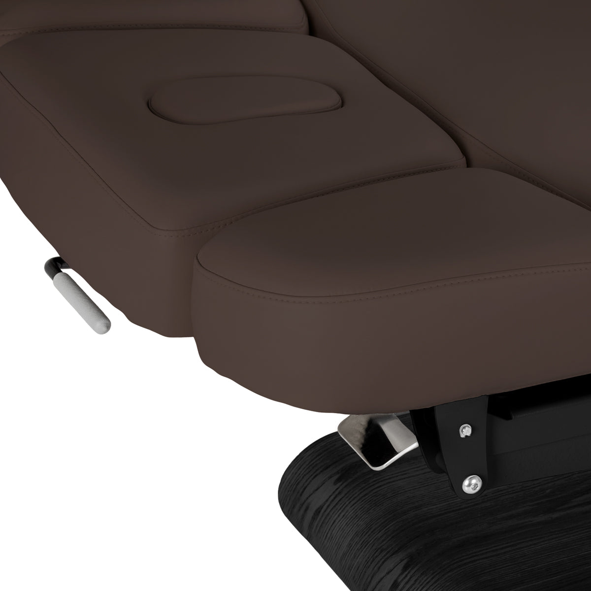 Электрическая SPA-Кушетка Sillon Relax – Цвет Тёмно-Коричневый, Основание Чёрное · Подголовник