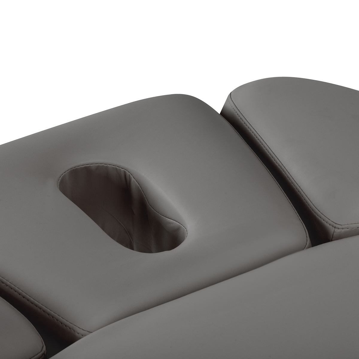Электрическая SPA-Кушетка Sillon Relax – Цвет Серый, Основание Чёрное · Отверстие для лица