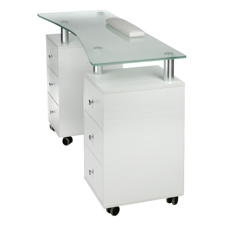 Manicure Table BD-3425-1 WHITE - BVShop