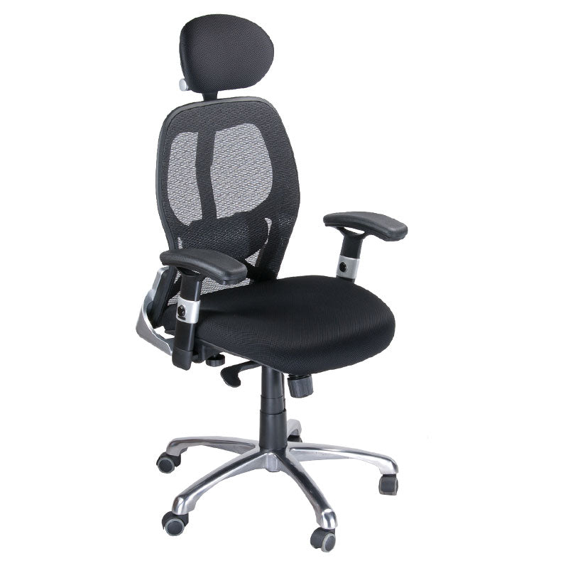 1-Fotel ergonomiczny CorpoComfort BX-4028A Czarny-1