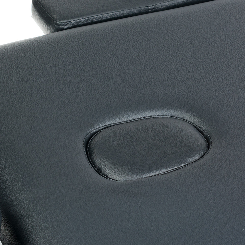 Stół do masażu i rehabilitacji BS-723 Czarny - BVShop