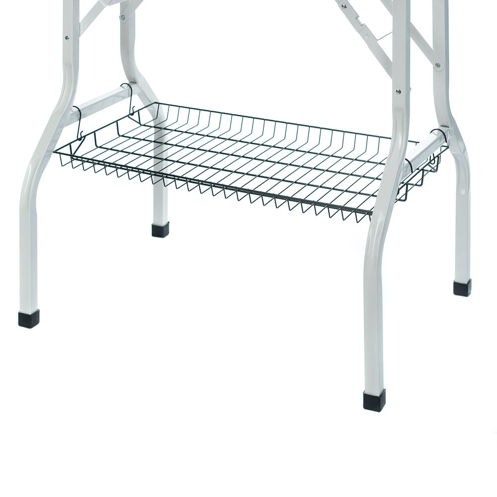 2-Stół groomerski składany rozm L dwie smycze BP-210-2