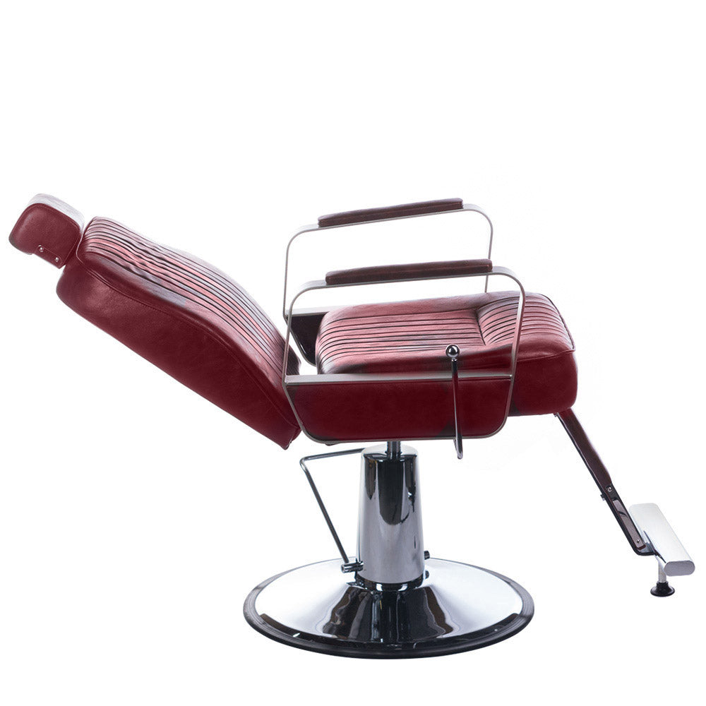 Fotel barberski HOMER BH-31237 Cherry - BVShop