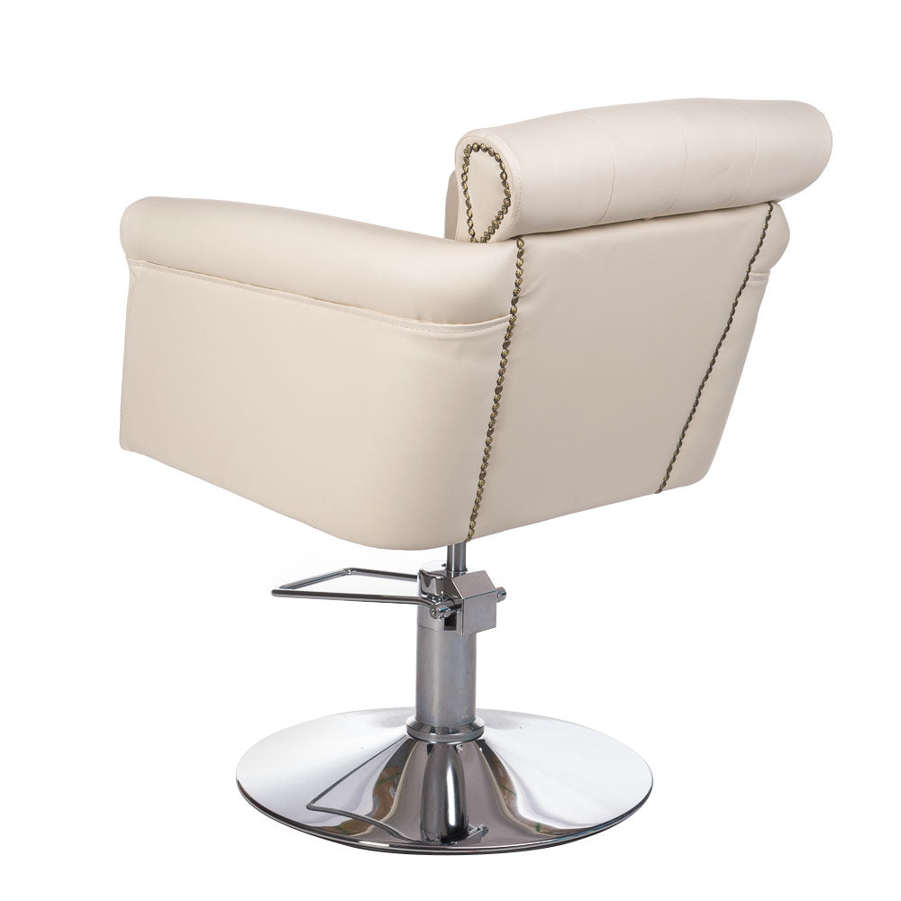 Hairdressing Chair ALBERTO BH-8038 cream - BVShop