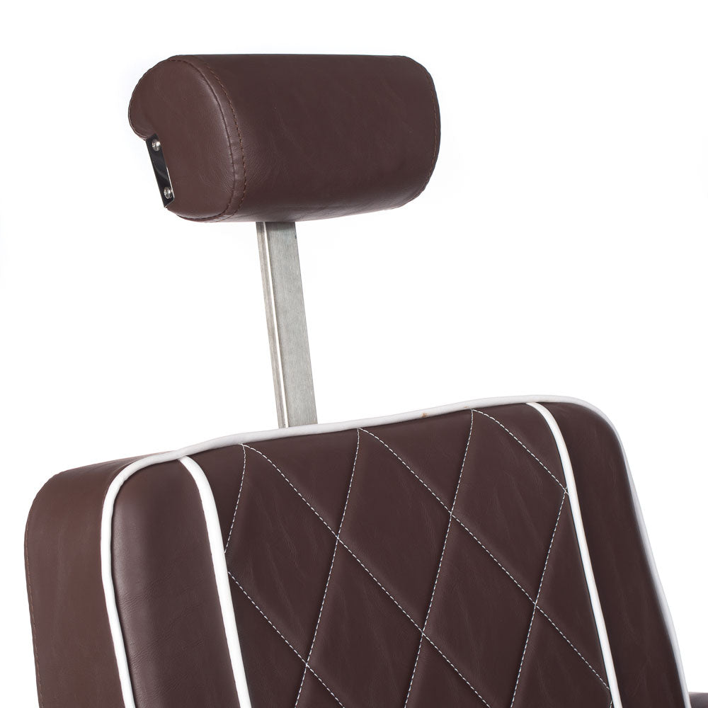 ODYS BH-31825M Barber Chair Matte Brown - BVShop