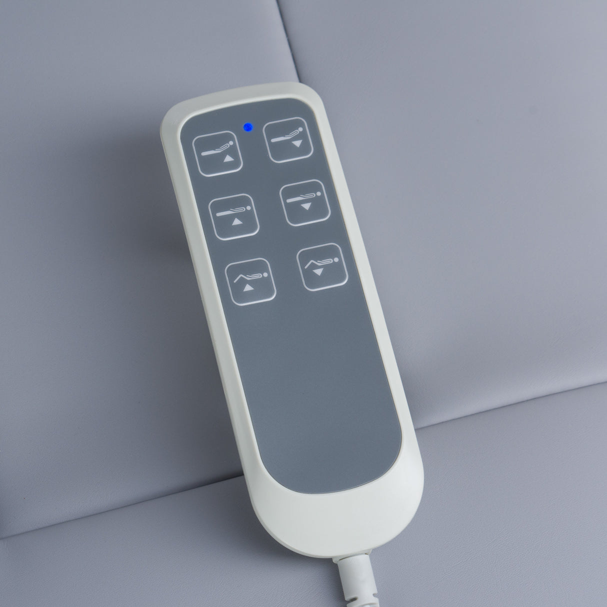 Elektryczny fotel kosmetyczny Bologna BG-228 szary - BVShop