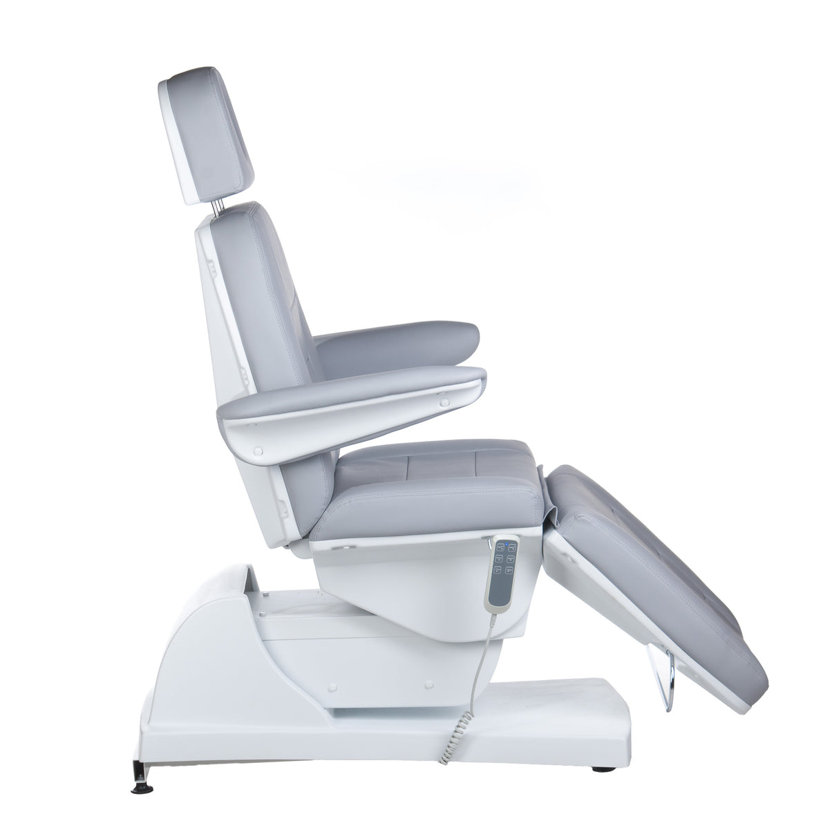 8-Elektryczny fotel kosmetyczny Bologna BG-228 szary-8