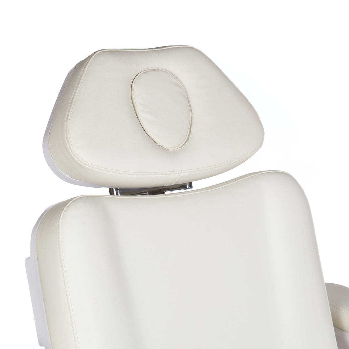 Electric cosmetic chair heated BR-6686 white - BVShop