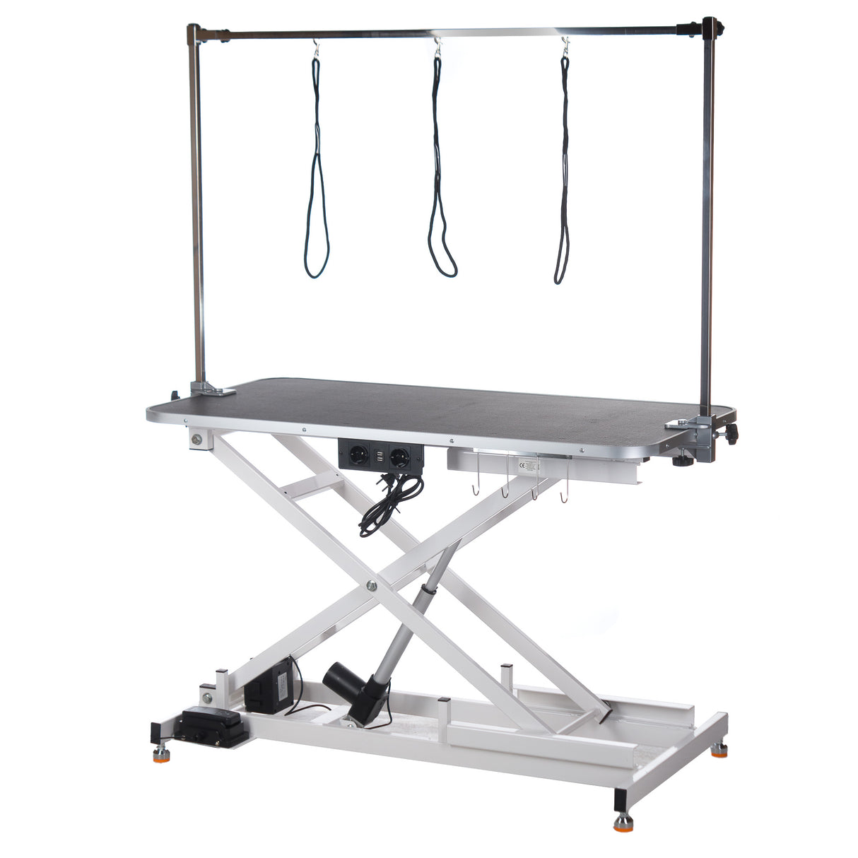 Stół groomerski elektryczny rozm XL BP-305 White - BVShop
