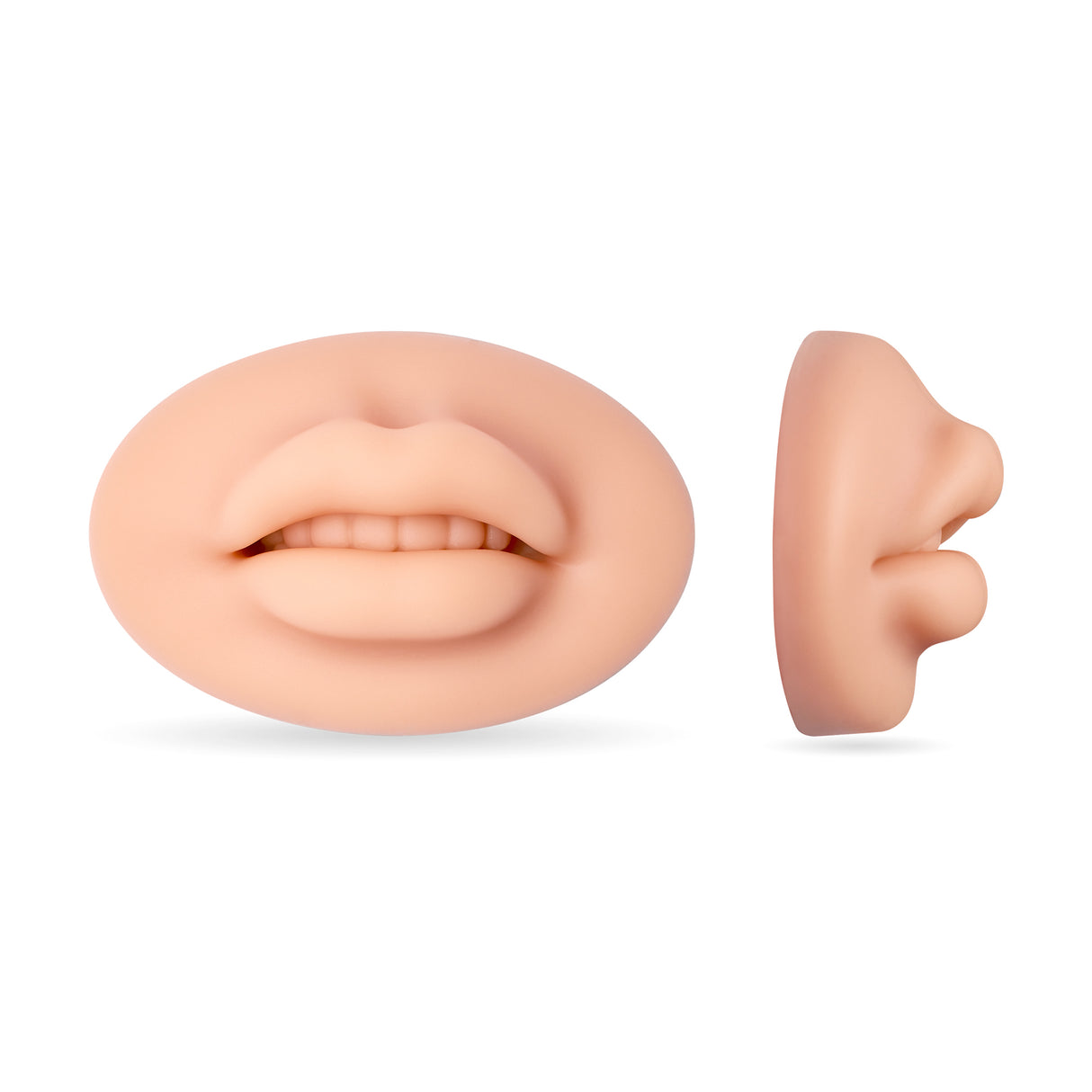 Swiss Color 3D Практическая губа Мягкий силикон Светлый/Темный