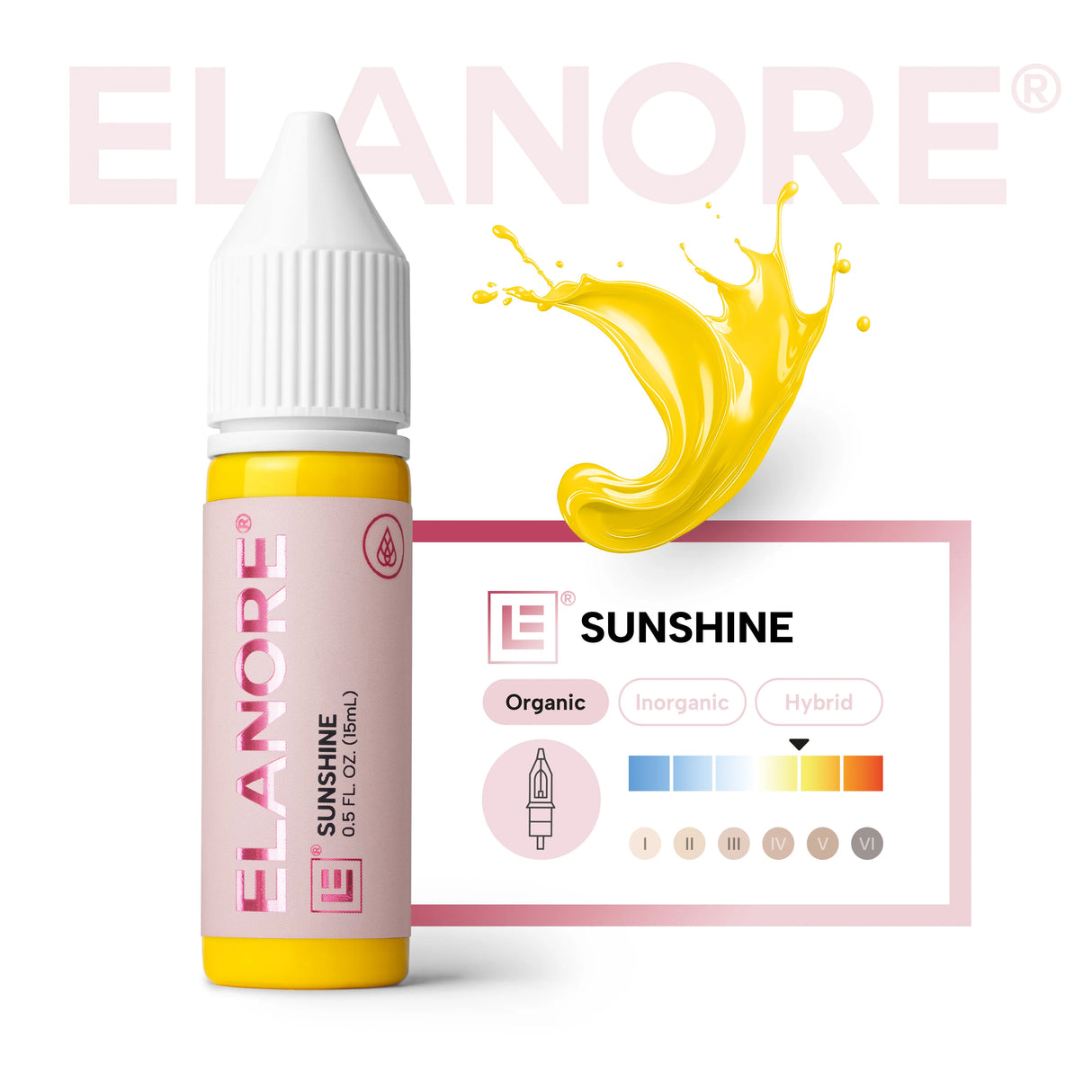 The Pigment X ELANORE Sunshine Пигмент (15ml)