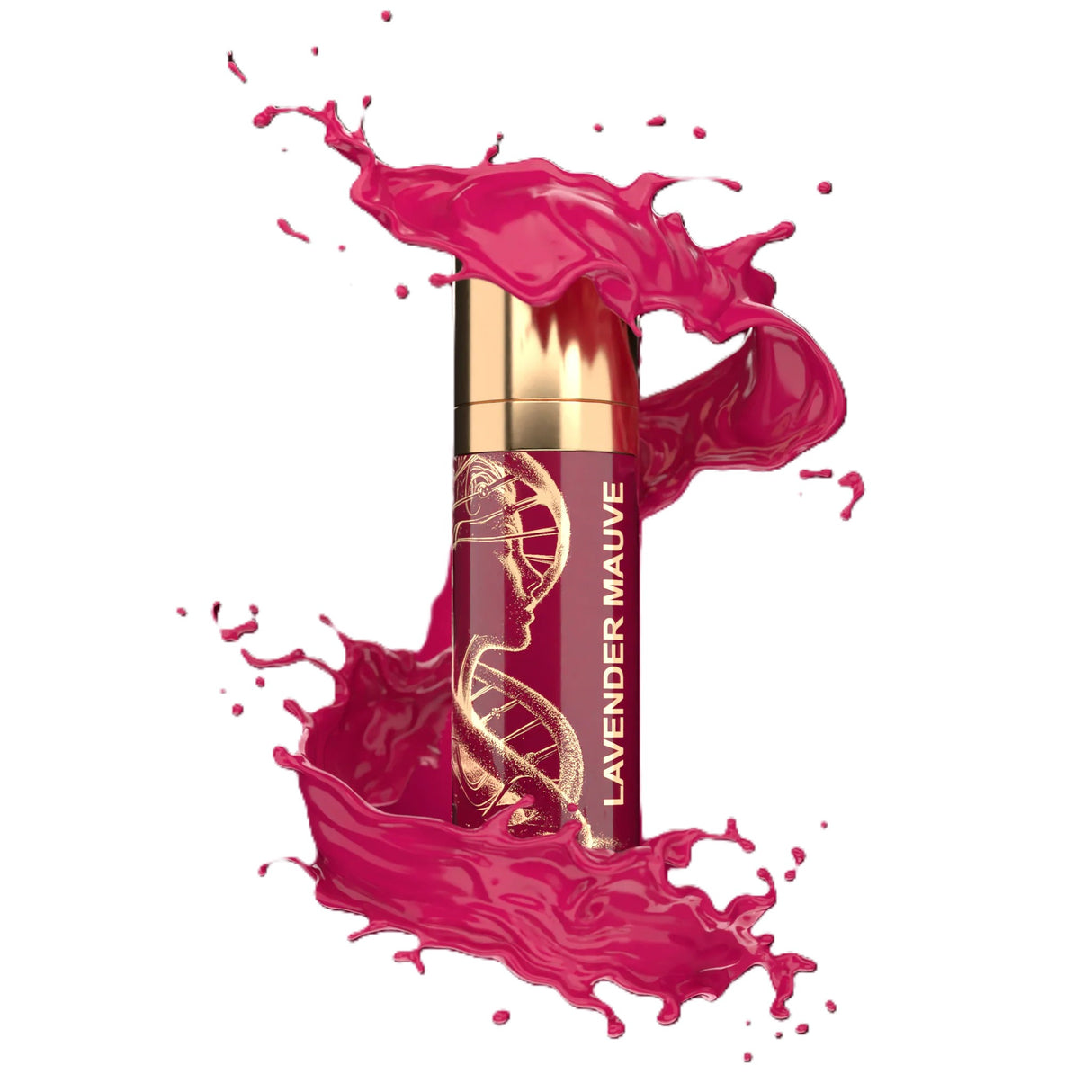 BROW DADDY × DNA Pigments Gold Collection Lips Lavender Mauve