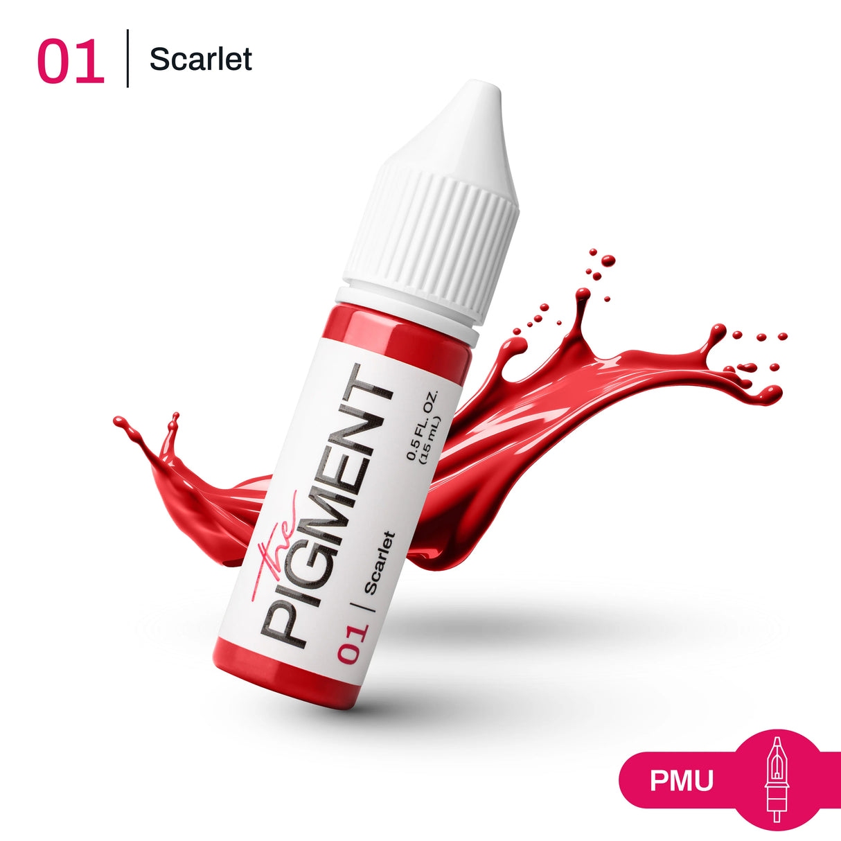 The Pigment 01 Scarlet Pigments (15ml)