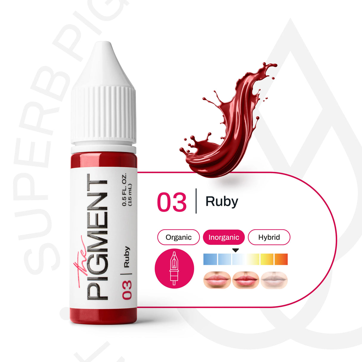 The Pigment 03 Ruby Пигмент (15ml)