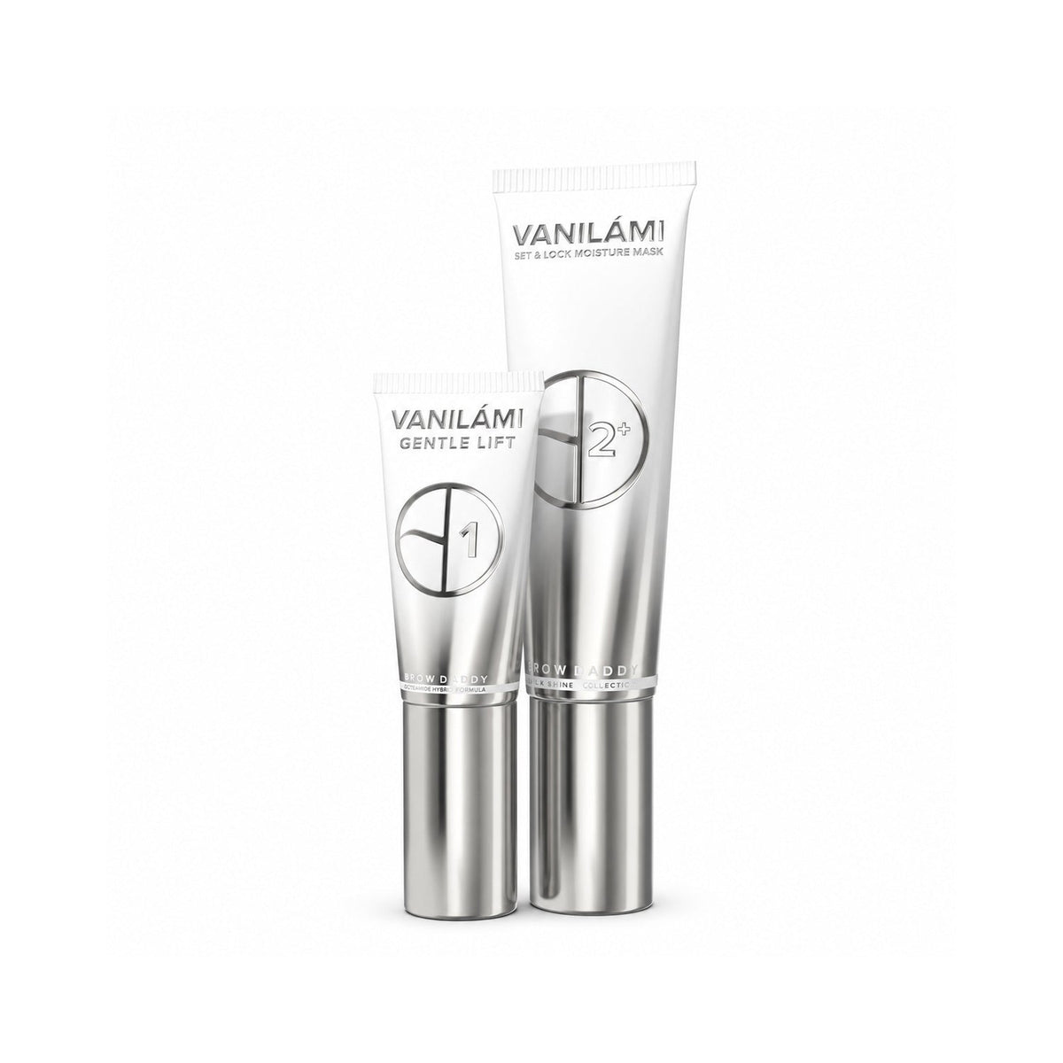 Brow Daddy VANILÁMI Gentle Lift Набор Для Ламинирования Бровей И Ресниц 15ml + 60ml