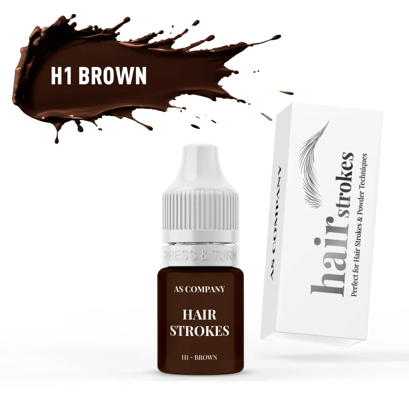 AS Company Hair Strokes H1 Brown Pigments 6ml