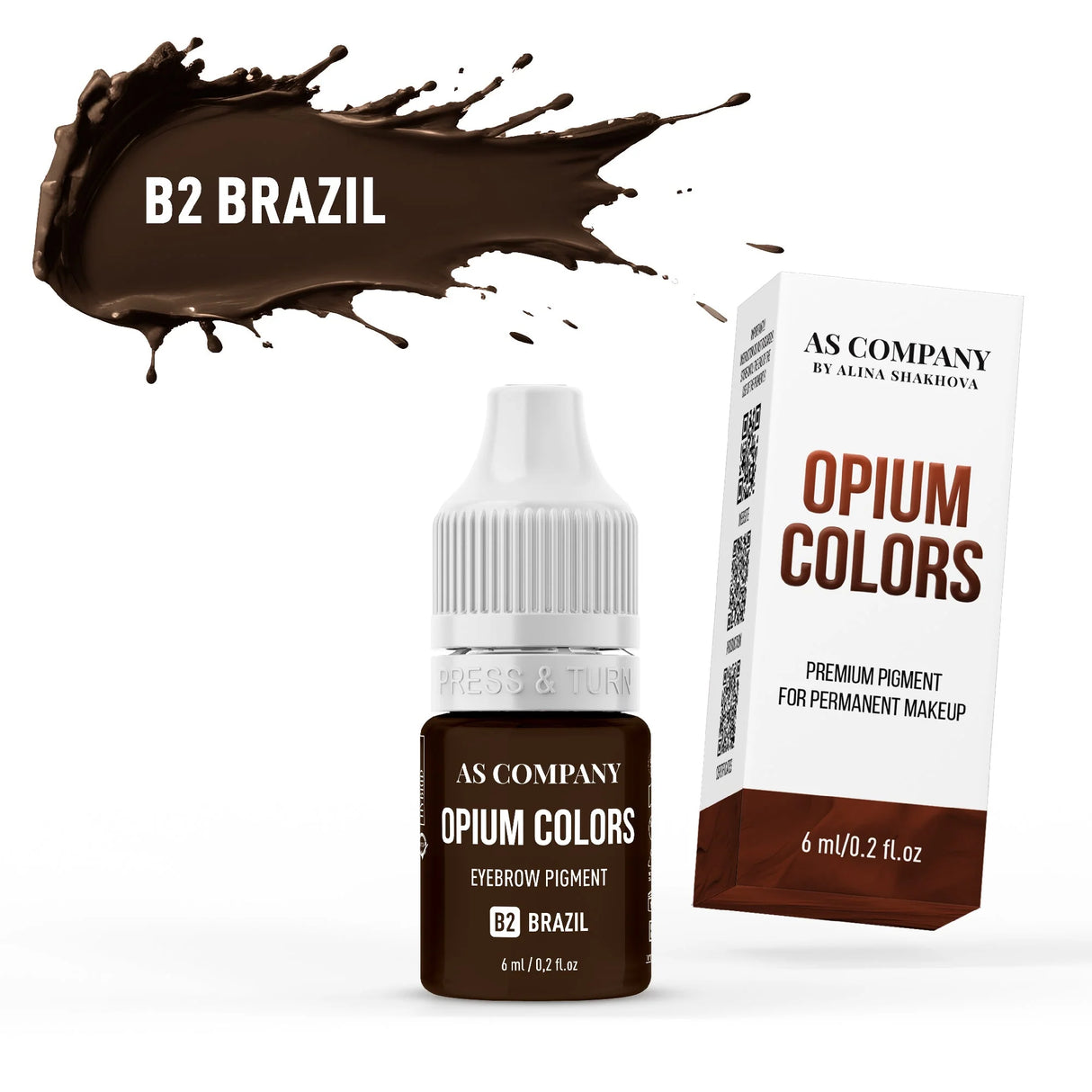 AS COMPANY B2-Brazil (OPIUM COLORS) 6/15ml - BVShop