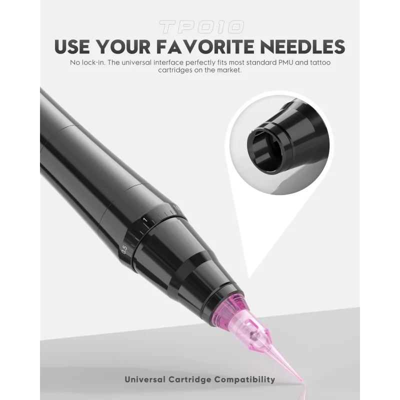 Biomaser TP010 bezvadu machine pen komplekts