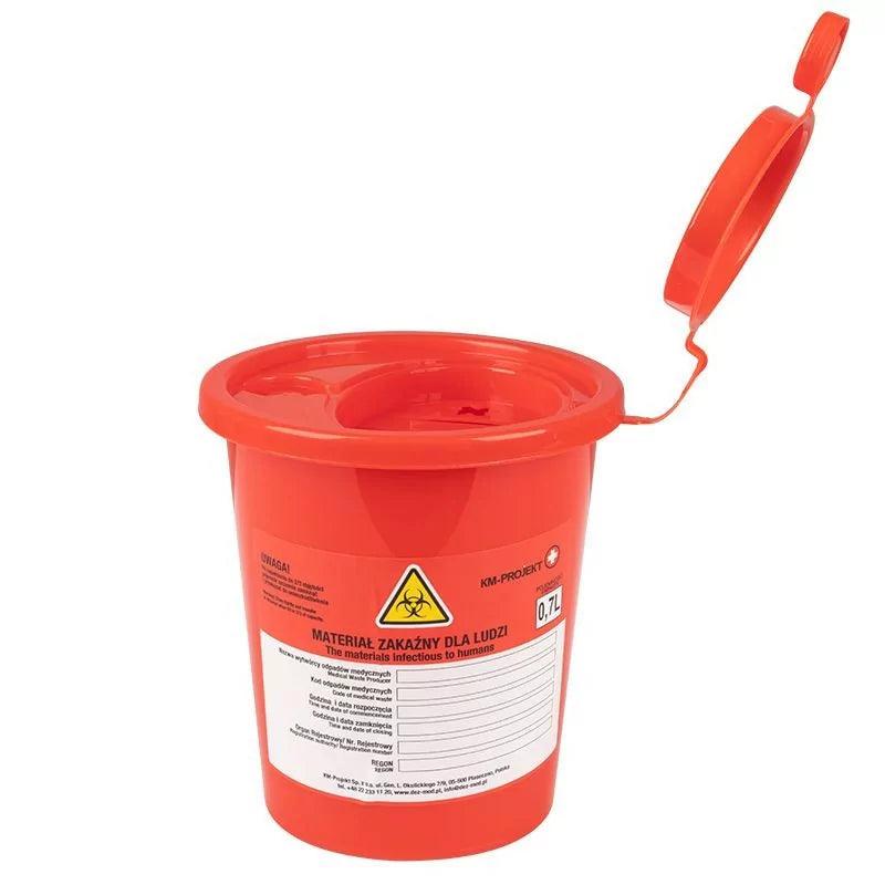 Container For Waste 0.2/0.7/1.0/2.0/3.0/5.0L - BVShop