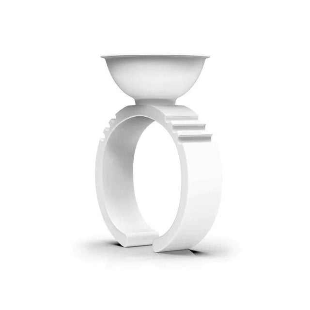 Disposable Plastic Ink Ring Cups Nr.2 White - BVShop