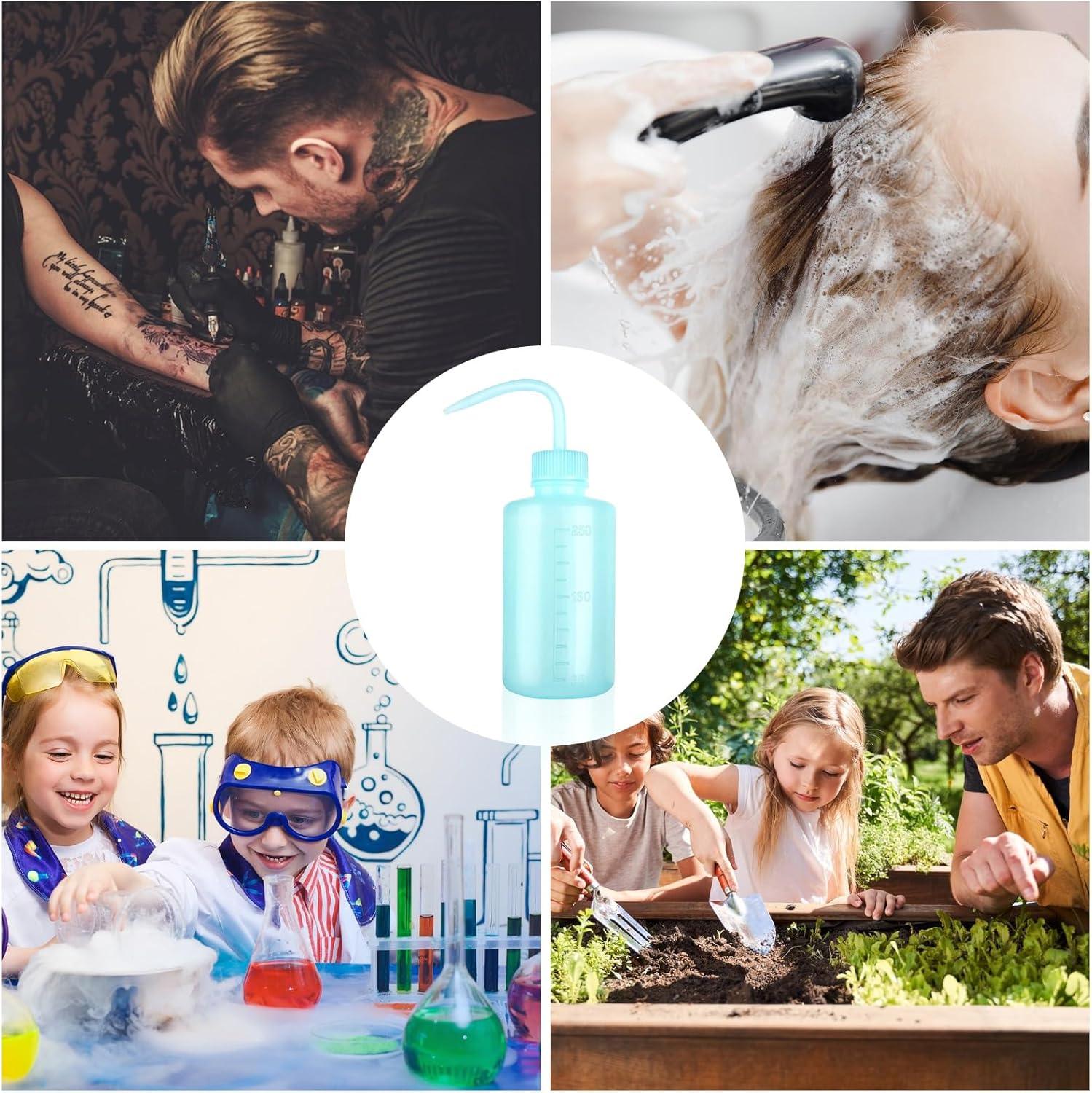 Blue Plastic Wash Bottle 250/500ml - BVShop