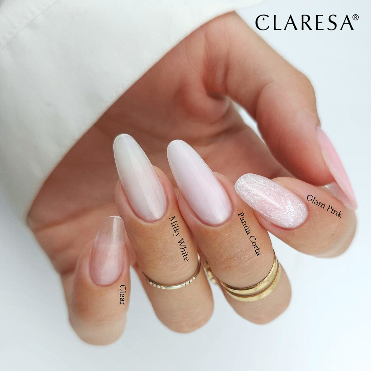 CLARESA HARD&EASY BUILDER GEL PANNA COTTA 45g - BVShop
