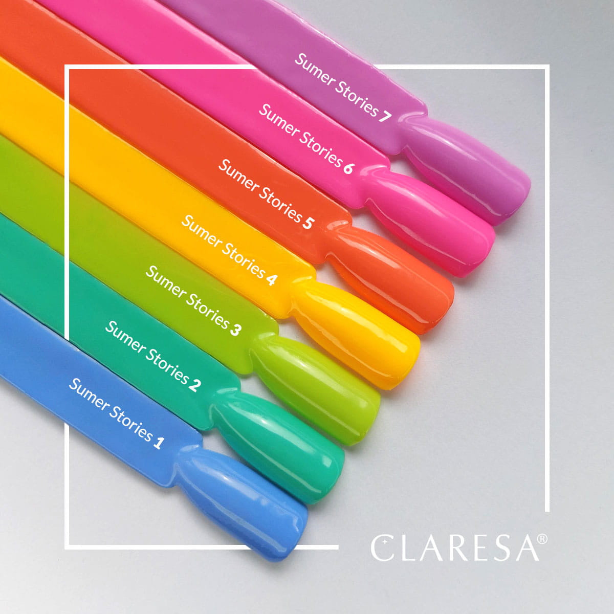 CLARESA hybrid varnish SUMMER STORIES 3 -5g - BVShop