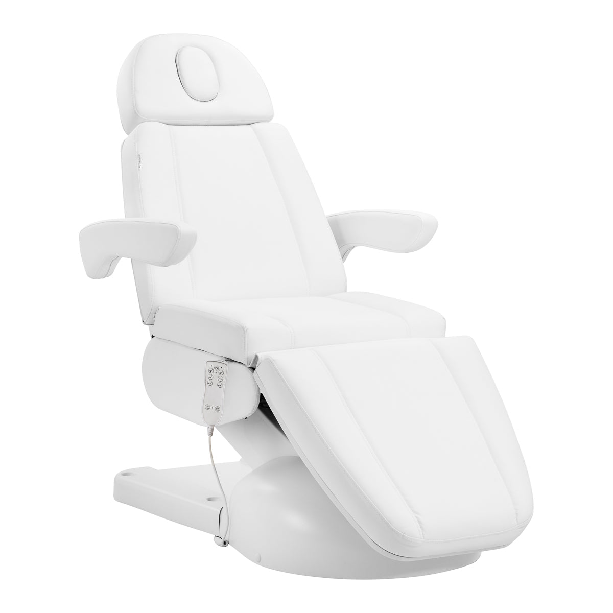 Cosmetic chair Azzurro Lux 3m white with heating - BVShop