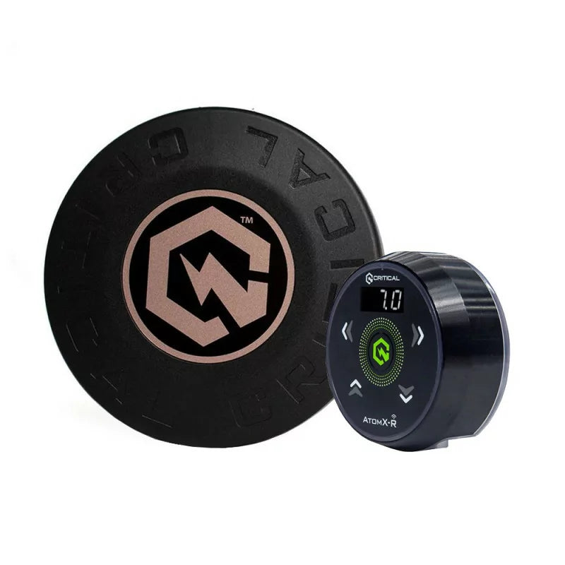 Critical Tattoo AtomX-R And CXP19 Footswitch Bundle Black/Rose - BVShop
