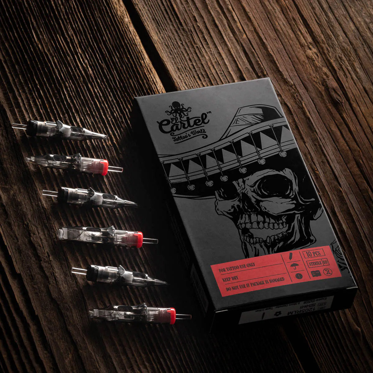 EL CARTEL Tattoo Cartridges V2 0.20mm 3rl liner 10pcs. - BVShop