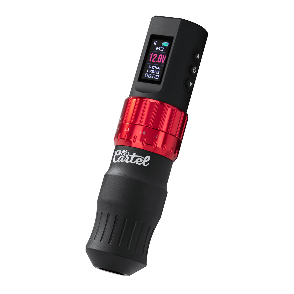 EL CARTEL TATTOO MACHINE VISPA RED/BLACK - BVShop