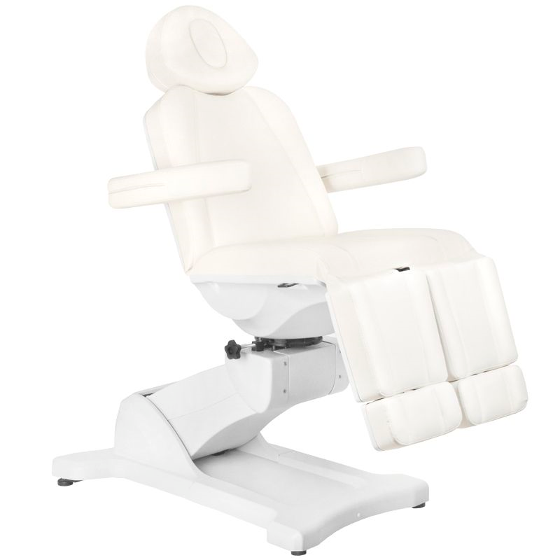 Electric cosmetic chair azzurro 869as pedi 5 motor rotary white - BVShop