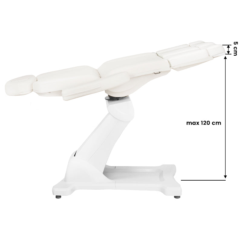 Electric cosmetic chair azzurro 869as pedi 5 motor rotary white - BVShop