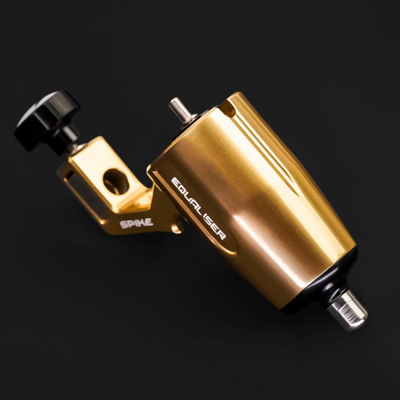 EQUALISER SPIKE Rotary Tattoo Machine With Adjustable Stroke Gold - BVShop