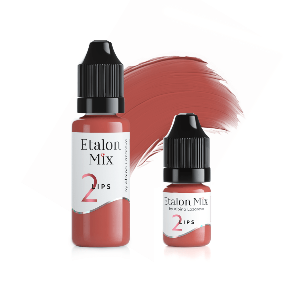 Etalon Mix Lips No.2 Pink Caramel Pigment 5ml/15ml - BVShop
