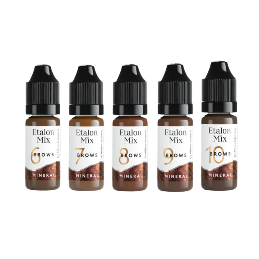 Etalon Mix Mineral Line Eyebrow Set 5x10ml - BVShop