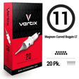 Vertix Tattoo Magnum Curved Bugpin Cartridges - BVShop