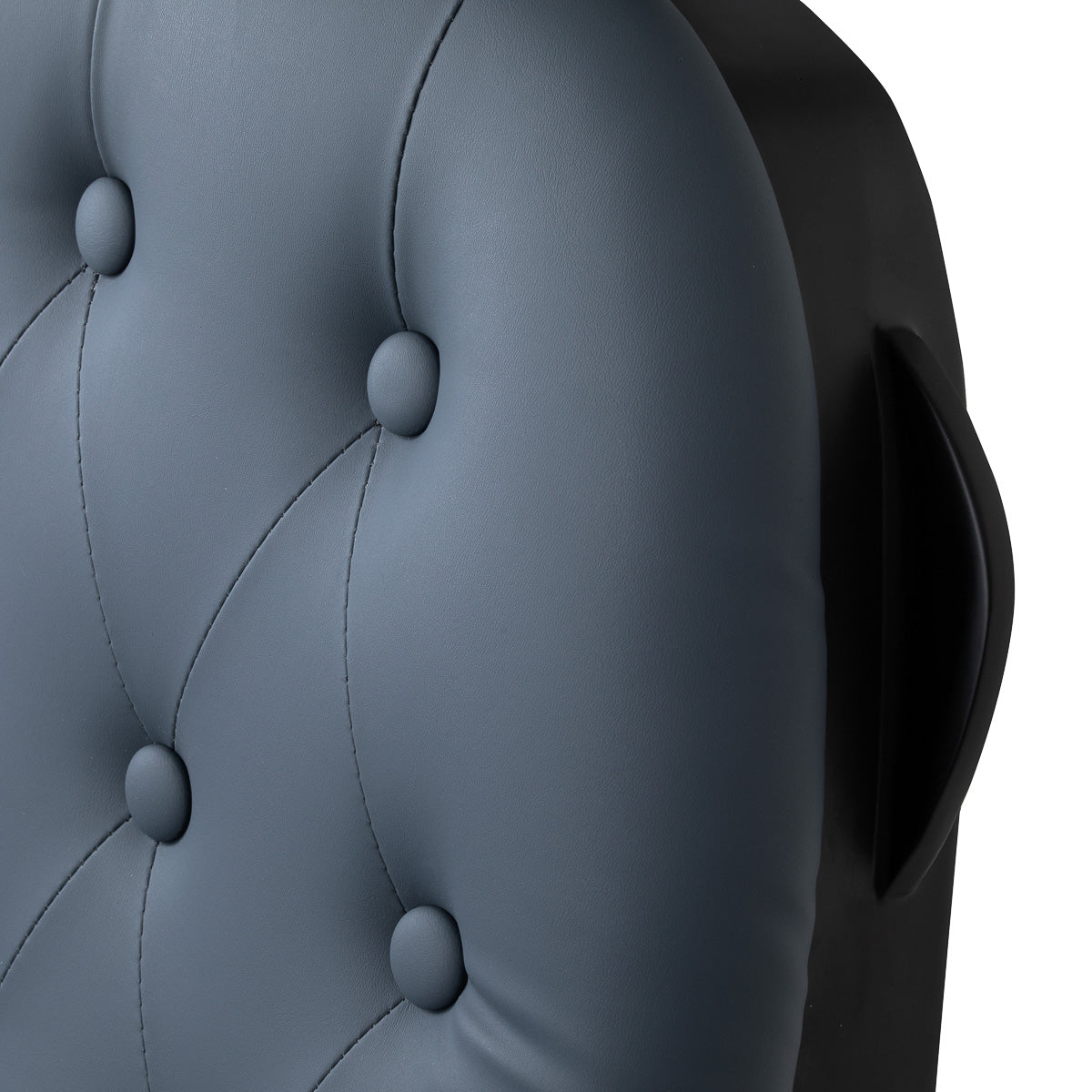 Gabbiano barber chair Francesco Black graphite - BVShop