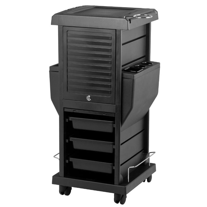 Gabbiano hairdressing assistant 100c black - BVShop