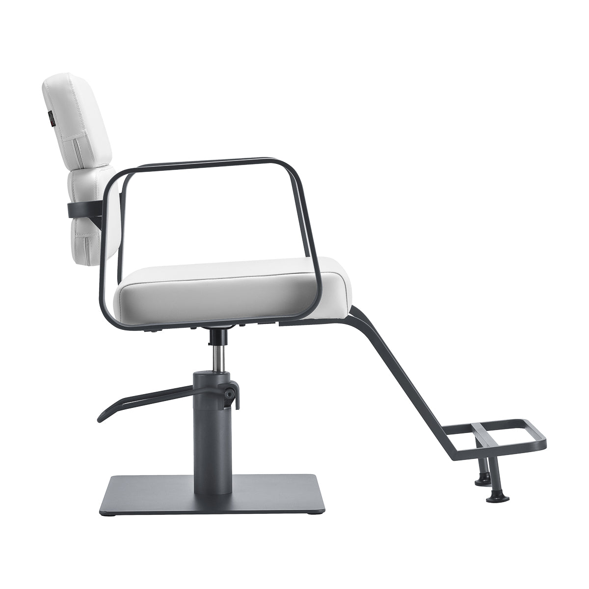 Gabbiano hairdressing chair Porto gray white - BVShop