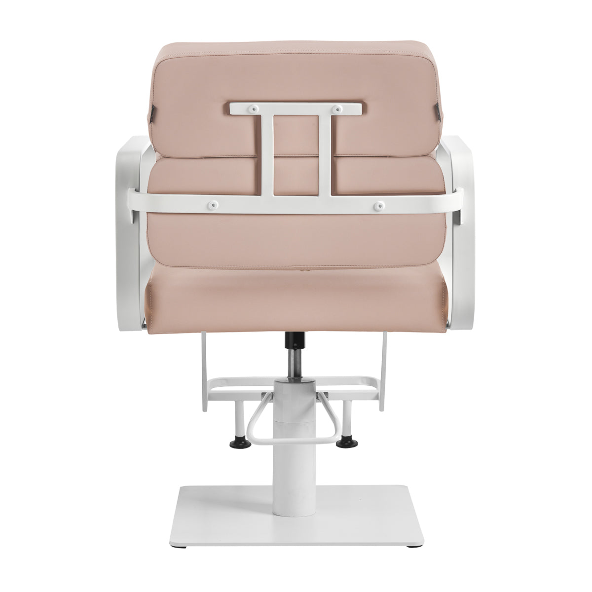 Gabbiano hairdressing chair Porto white beige - BVShop