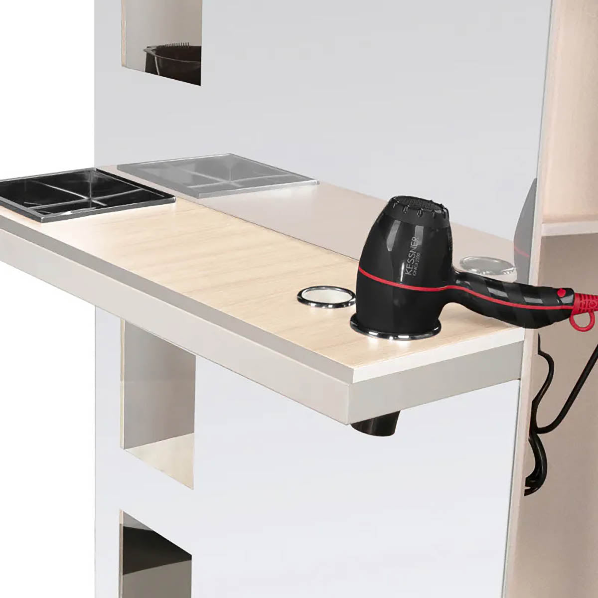 Gabbiano hairdressing console b058 pearl - BVShop