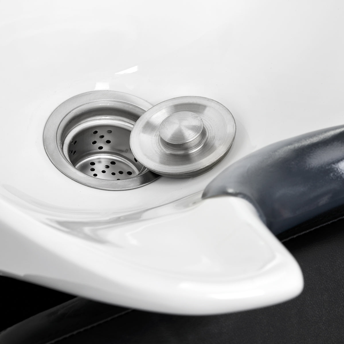 Gabbiano hairdressing wash unit ZA31 black - BVShop